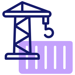 Tower crane icon