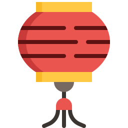 Chinese lantern icon