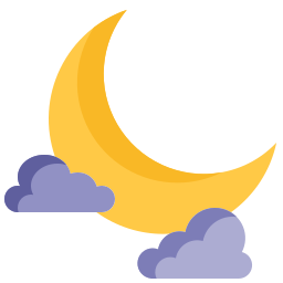 Half moon icon