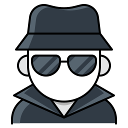 Invisible man icon