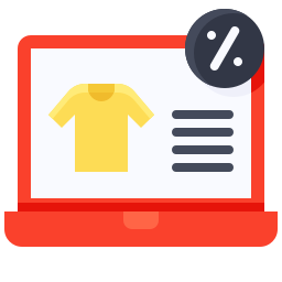 Online shop icon