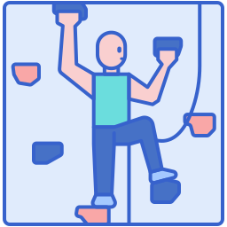 Climbing icon