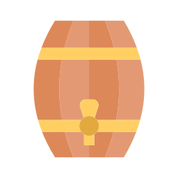 Wine barrel icon