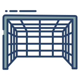 Soccer goal icon