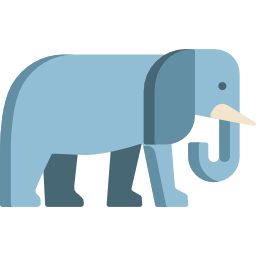 l'éléphant Icône