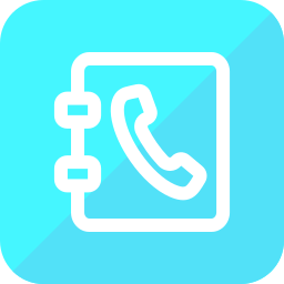 Phone book icon