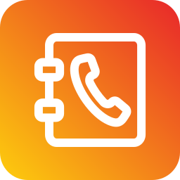 Phone book icon