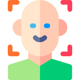 Face recognition icon