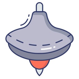 Spinning top icon