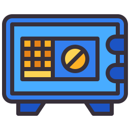 Safe box icon