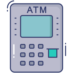 Atm machine icon