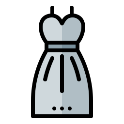 Wedding dress icon