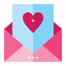 Wedding invitation icon