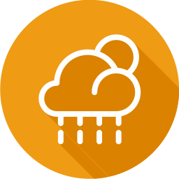 Heavy rain icon