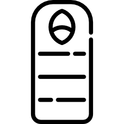 Sleeping bag icon