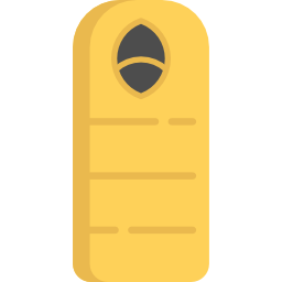 Sleeping bag icon