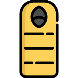 Sleeping bag icon