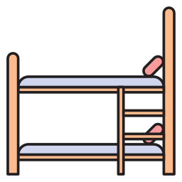 Bunk bed icon