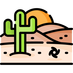 deserto Ícone