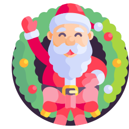 Santa claus icon