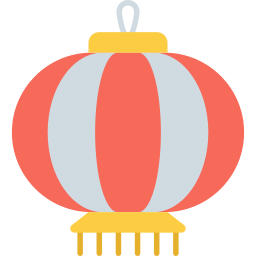 Chinese lantern icon