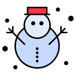 boneco de neve Ícone