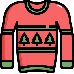 Christmas sweater icon