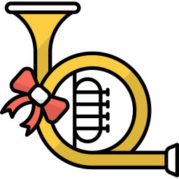 French horn icon