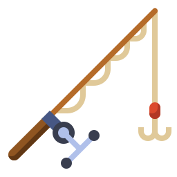 Fishing rod icon