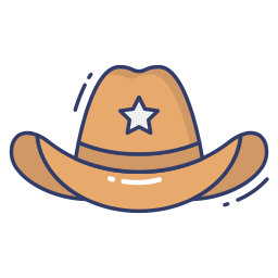 cowboyhoed icoon