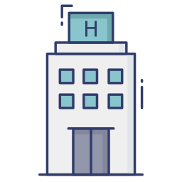 krankenhausgebäude icon