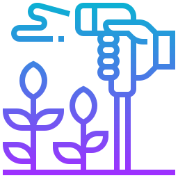 Watering plants icon