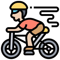 cycliste Icône