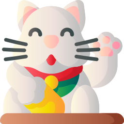 Maneki neko icon