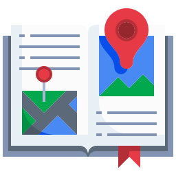 Map book icon