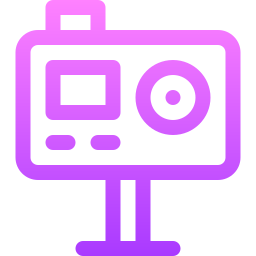 Action camera icon