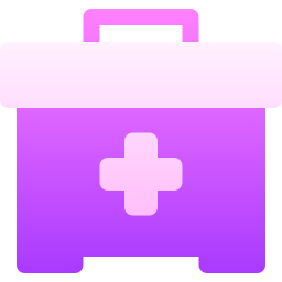 First aid kit icon