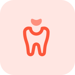 remplissage des dents Icône