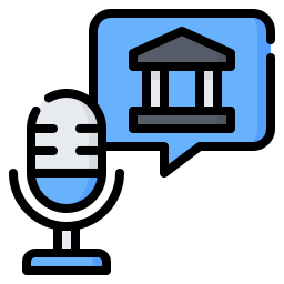 Government podcast icon