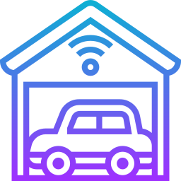 Smart garage icon