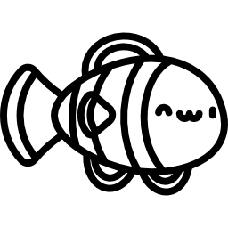 Clown fish icon