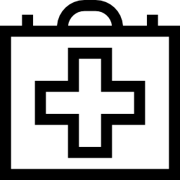 First aid kit icon