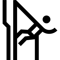 Abseiling icon