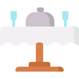 Dinner table icon