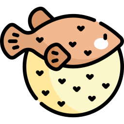 Puffer fish icon