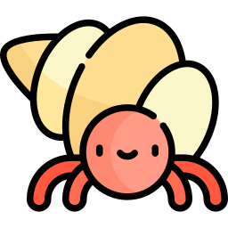 Hermit crab icon