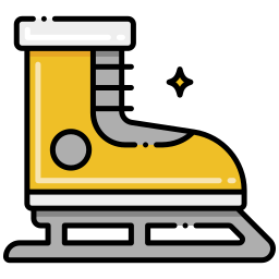 Ice skates icon