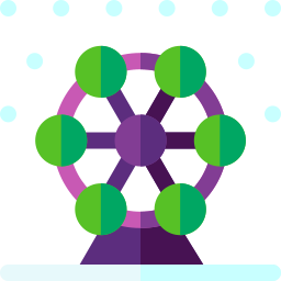 roda gigante Ícone