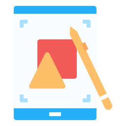 Drawing tablet icon