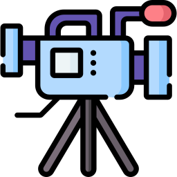 Tv camera icon